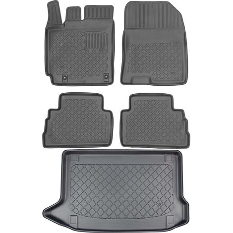 Hyundai Kona SUV de noviembre de 2017. Juego de alfombrillas para coche y maletero. (1/5)