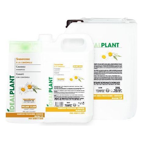 Shampooing IdealPlant doux à la camomille : 250 ml (1/2)