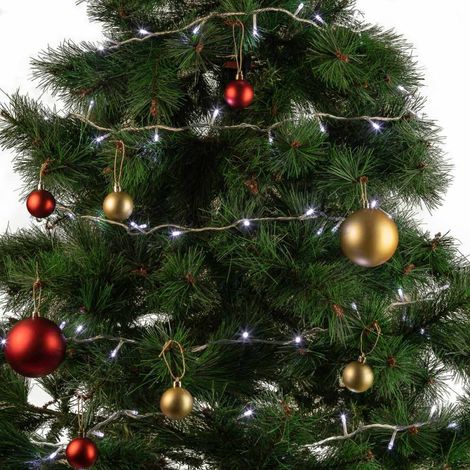 Stringa di Luce Fata LED Interno 20M [HO-XMAS-010-IP20-20M-CW] (1/5)