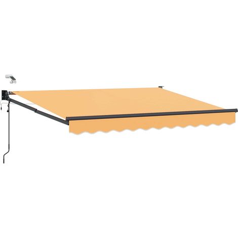 Toldo Retráctil Eléctrico Arena 100% Poliéster y Aluminio