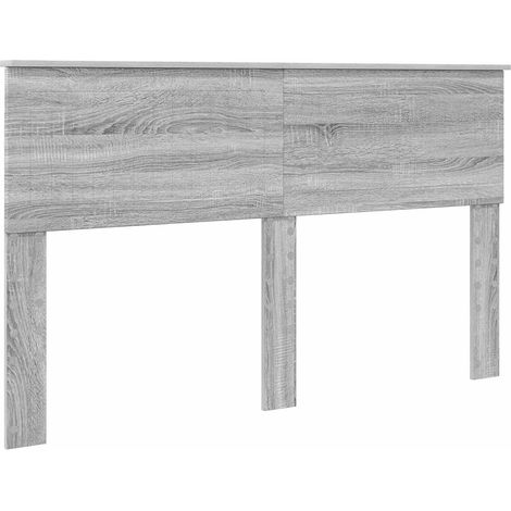 Maison Exclusive - Testiera Grigio Sonoma Legno multistrato