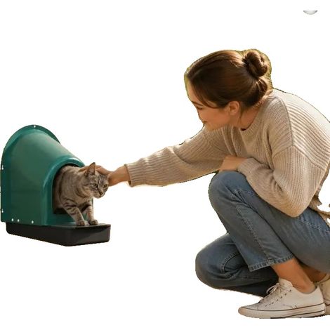 Casiers à Nids pour Poules, Plastique Durable, Design Monté au Mur, Vert (1/2)