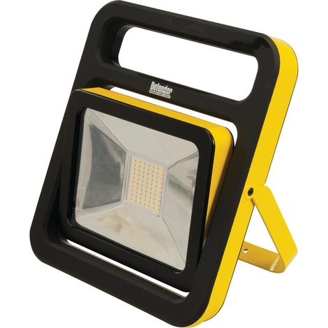Draper 35620 Defender E206011 Slimline LED Floor Light, 110V, AC, 20W