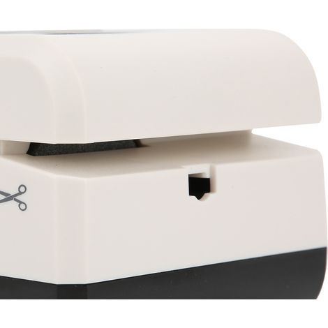 Afilador eléctrico multifuncional para cuchillos y tijeras, máquina de afilado automática (blanco y negro) (1/5)