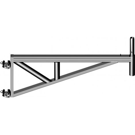 LAYHER - Console façadier 1.09 m 1/2 collier 22