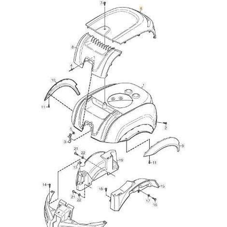 ORIGINAL STIGA-MOTORABDECKUNG – 1134-5636-01