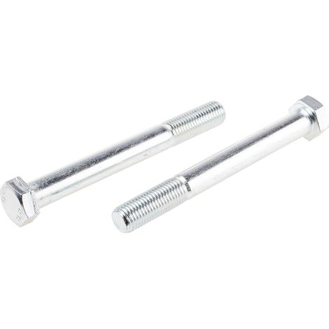 Vis à tête hexagonale, Acier Galvanisé brillant, M20 x 180mm ( Prix pour Sachet de 5 ) (1/2)