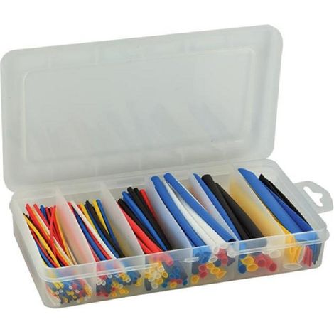 Gaine thermorétractable 170 pièces Ø1- 2-9- 5 mm / longueur : 100 mm