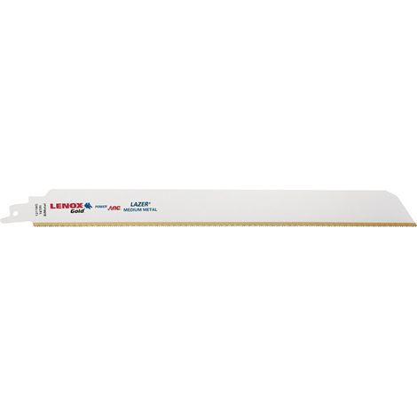 Lama per sega universale Gold Lazer® L.305mm P.25mm TPI 18 5 pezzi / carta LENOX
