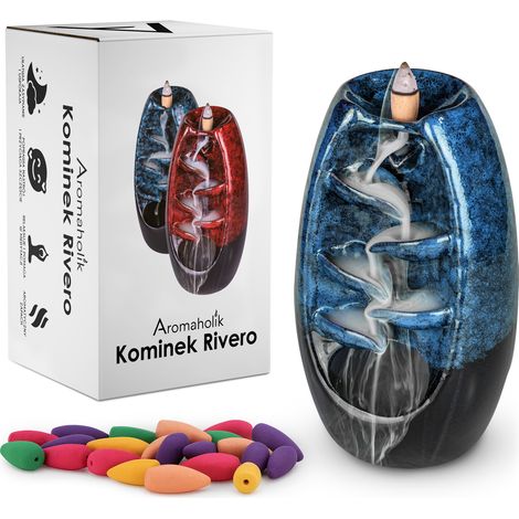 KERAMIK-RÜCKFLUSS-KONISCHE RÄUCHERBRENNER - DAS ORIGINAL AROMAHOLIC