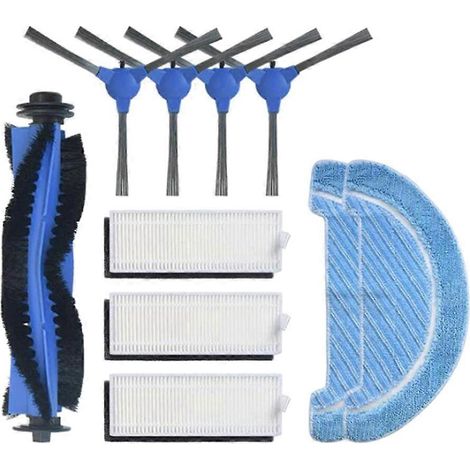 Pour Cecotec Conga 1099 Conga 1990 Connected aspirateur robot filtre HEPA brosse principale et latérale chiffon de lavage chiffon pièces détachées (1/5)