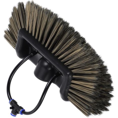 Tête de Brosse de Remplacement pour Nettoyage Panneaux Solaires, Accessoire Souple Cinq Faces Système d'eau Intégré, Compatible Nettoyage Toitures, Véhicules et Bateaux, Outil (1/5)