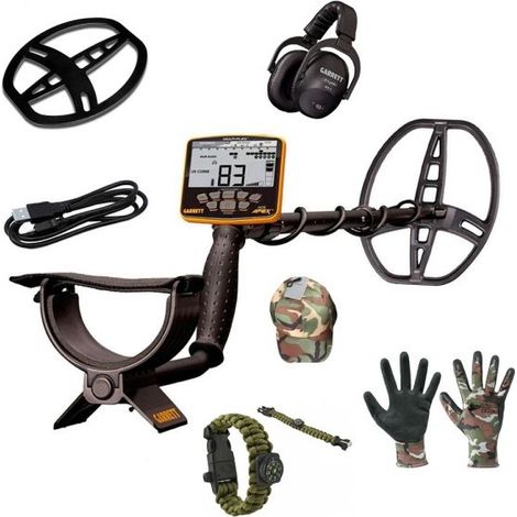 Garrett metal detector ACE Apex piastra Raider + Cuffie (Survival pack) 1142365
