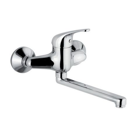 MISCELATORE MONOCOMANDO LAVELLO A MURO ASTRO 2- Cromo- MARIA- pezzi 1