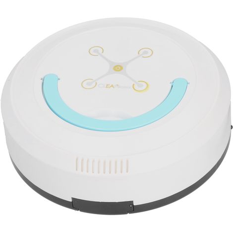 Intelligenter, per USB aufladbarer Saugroboter, automatische Reinigung für Haus und Wohnzimmer, weiß (1/5)