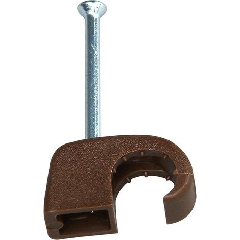 Kopp 342706082 Nagelschellen 342706082 Bündel-Ø-Bereich 7 bis 10 mm Braun 50 St.