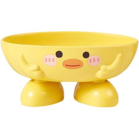 Boîte à Savon Canard pour Enfants - Support Mignon avec Trous de Drainage pour Salle de Bain, Séchage Rapide (1/5)