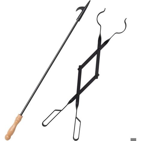 Description générale Ce kit d'outils de cheminée comprend des accessoires essentiels pour le chauffage par cheminée, tels qu' (1/5)