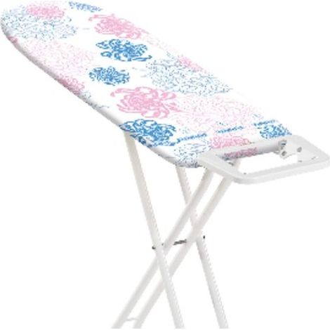 Tabla de planchar Leifheit Classic S Basic 72576, tabla de planchar con altura ajustable de 69 a 88 cm, funda de algodón, 110x30 cm (1/5)