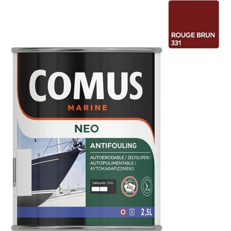 NEO NB ROUGE 2,5L - Peinture antifouling haute performance à matrice mixte - COMUS MARINE (1/2)