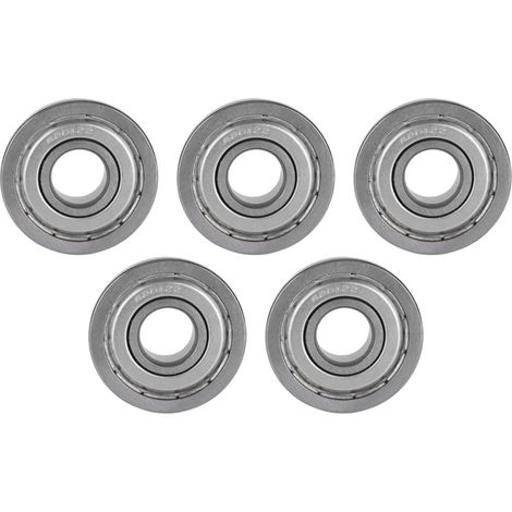 Roulement à billes à bride, 5 pièces, pour Transmission, équipements de Robots de divertissement, 12x32x10mm/0,5x1,3x0,4 pouces