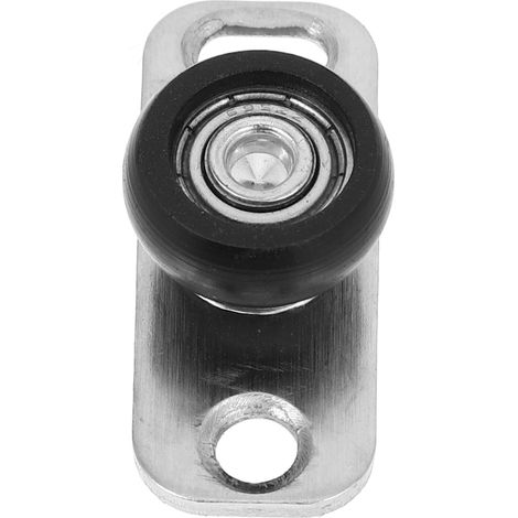 Guide inférieur pour porte coulissante inox, argenté (1/5)