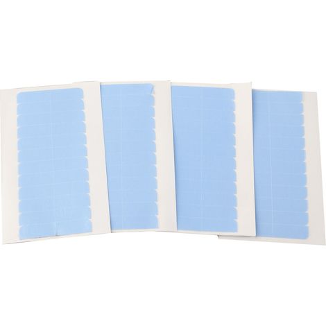 60 bandes adhésives double face pour extensions de cheveux, outil beauté professionnel (1/5)