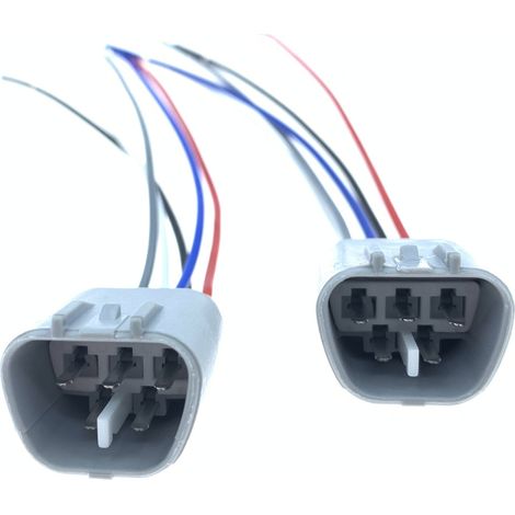 Compatible avec les prises de moteur d'essuie-glace pour Nissan Sylphy, Toyota Camry, Corolla, Highlander, Nissan et Mitsubishi. (1/5)