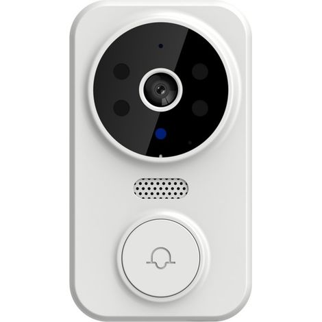 Sonnette intelligente sans fil, sonnette vidéo sans fil Wi-Fi basse consommation, judas intelligent.