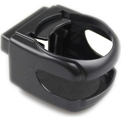Porte-gobelet universel réglable pour voiture - Lot de 2 noirs (1/5)