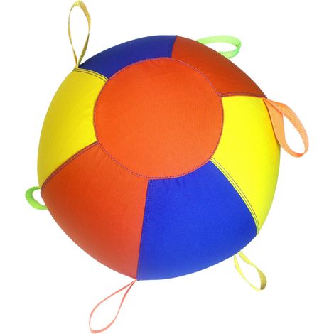 Jouet Balle Gonflable pour Chien – Jouet de Dressage et Mastication Résistant, Idéal pour l'Extérieur et le Jeu en Plein Air, Motif Floral