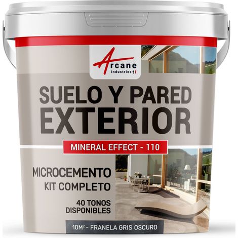 Microcemento para exteriores: suelos, muros, terrazas, balcones, escaleras