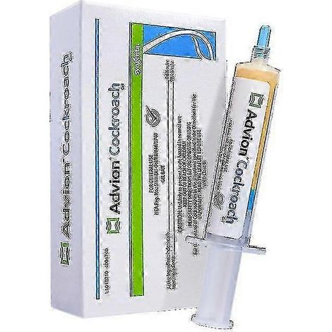 Appât en gel anti-cafards avec embout ventouse pour sols et cuisines (1 pièce)