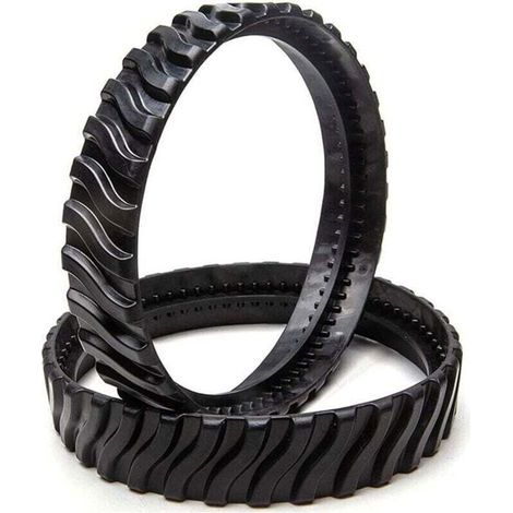Roues d'aspiration de piscine, 2 roues de remplacement pour robots de nettoyage Roue pour parois et fonds de piscines R05261 (1/4)