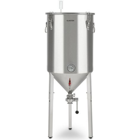 Gärkeller Pro XL cuve de fermentation 60 litres, vanne de vidange de la levure, acier 304 (1/5)