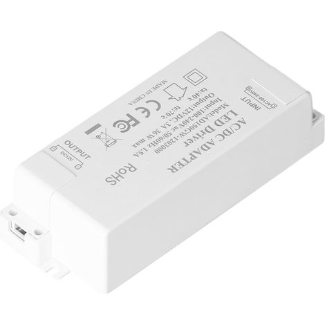 36-W-LED-Treiber, Eingang AC 100–240 V, Ausgang DC 12 V 3 A, DIY-Innenlampen-Treiber-Transformator für G4, MR11 und MR16 (1/5)
