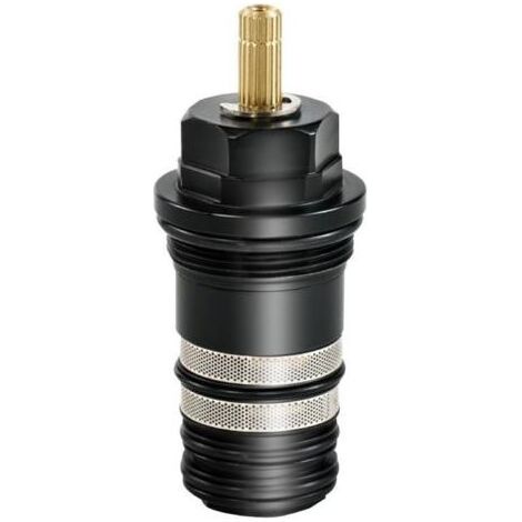 Cartouche de vanne thermostatique 3/4' MTC 94282000 – Plastique noir renforcé – Contrôle précis de la température – Pour baignoires à 2/3 trous (1/5)