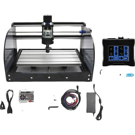 Máquina de grabado láser, control de 3 ejes, diseño compacto, tecla ADD. (1/2)