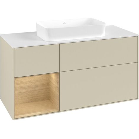 Villeroy & Boch F701PCHJ Meuble sous-lavabo Finion F70 (1/3)