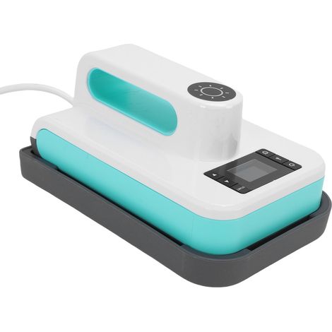 Mini presse à chaleur portable transfert thermique 385W ABS 17.2x11.5cm pour t-shirts sacs à main coussins 100-205°C 0-600s prise EU (1/5)