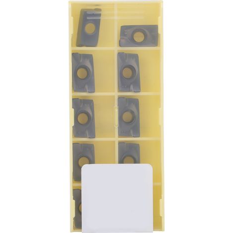 10 inserts CNC APMT1605PEER-XM LF6018 en carbure, lame de précision 1,8 cm pour tournage de métaux (1/5)