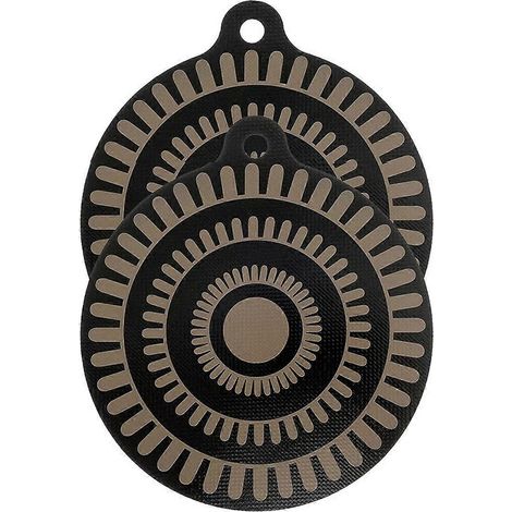 Tapis de protection thermochromique en silicone pour plaques à induction, tapis en silicone --- (1/5)