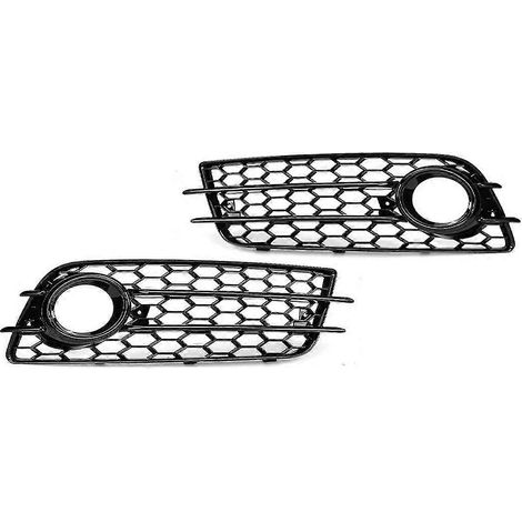 Grille de protection antibrouillard avant pour Audi A4 B8 S4 (2008-2012) - Grille nid d'abeille (1/5)