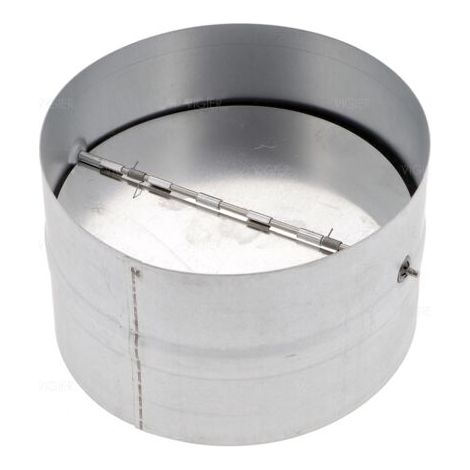 Clapet anti-retour 150mm en acier – 150METAL – Joint en mousse pour fermeture efficace – Installation facile sur moteur