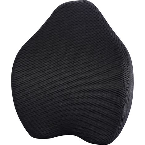 Coussin lombaire orthopédique en mousse mémoire pour chaise, soutien lombaire réglable, assise ergonomique, coussin de siège en mousse, 1 pièce (1/5)