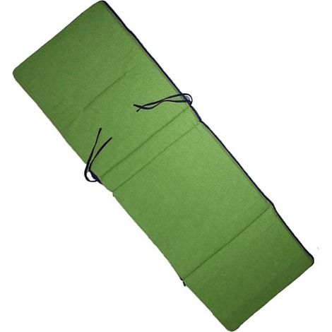 Cuscino imbottito copri sdraio stuoia mare per lettino prendisole spiaggia ricambio materassino piscina hotel 190x60cm Ricambio Spiaggia per Hotel e Giardino, Tessuto Resistente e Lacci di Fissaggio, 