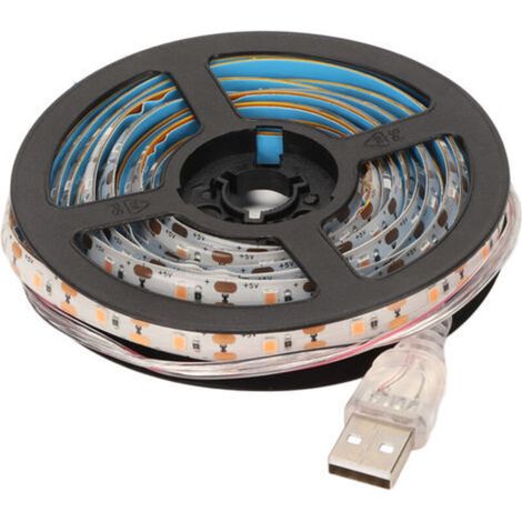 USB Powered Waterproof Full Spectrum Plant Grow Light Strip LED Plant Grow Lamp for DIY Hydroponics Grow Tent 5V 3 Meters/9.8ft (1/5)