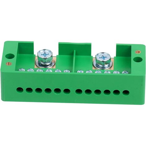 Elektrischer Außenverteilerkasten mit staubdichtem Klemmenblock, 2 von 12, Grün (1/5)