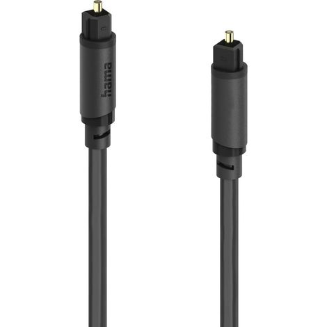 Hama 00202017 cavo audio 3 m Toslink Nero