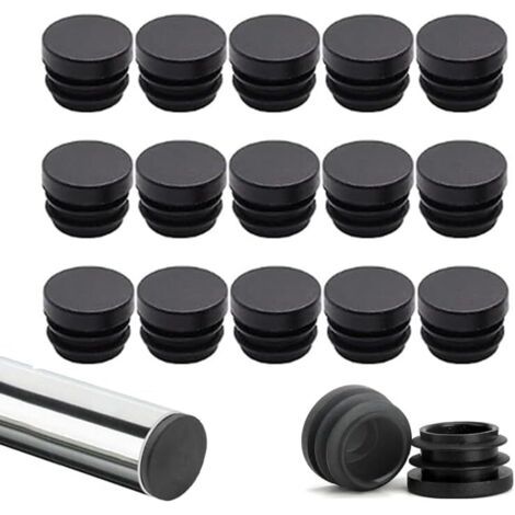 Lot de 40 embouts de pieds de chaise 16mm – Bouchons en plastique antidérapants – Protection contre les rayures et le bruit – Installation facile (1/5)